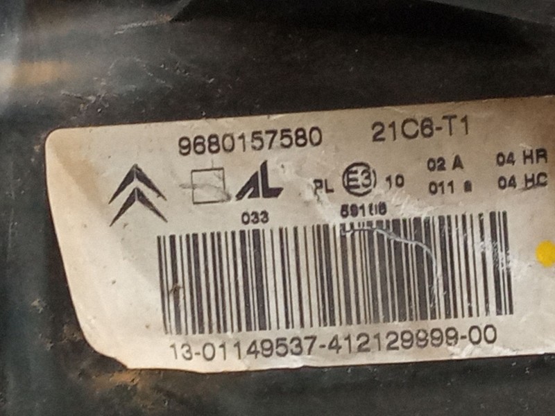 Recambio de faro izquierdo para citroën c3 i (fc_, fn_) 1.4 i referencia OEM IAM 9680157580  