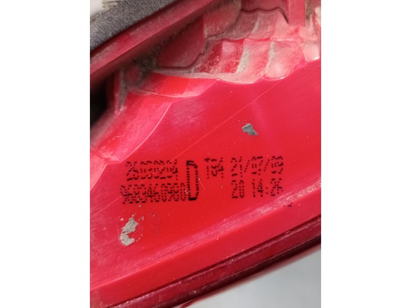 Recambio de piloto trasero porton derecho para peugeot 3008 i monospace (0u_) 1.6 hdi referencia OEM IAM 9683460980  