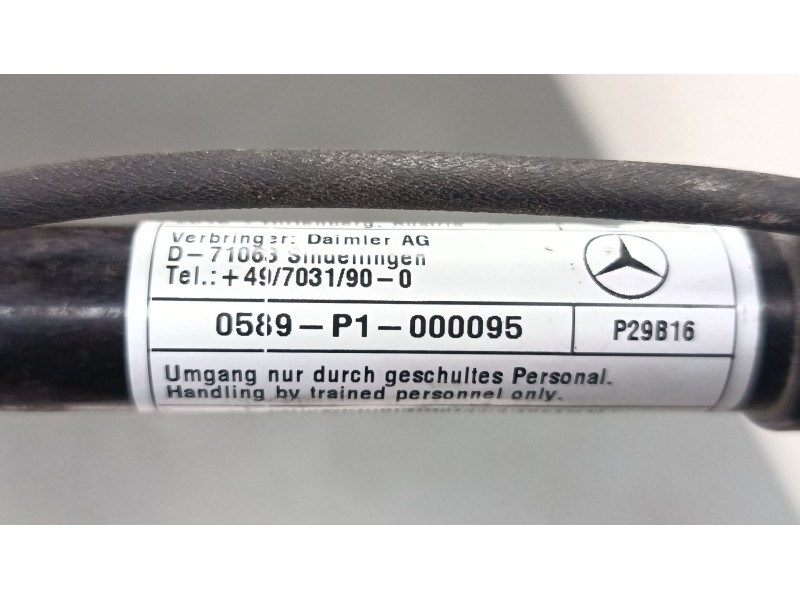 Recambio de actuador de capo para mercedes-benz clase a (w176) a 220 d (176.003) referencia OEM IAM 0589P1000095  