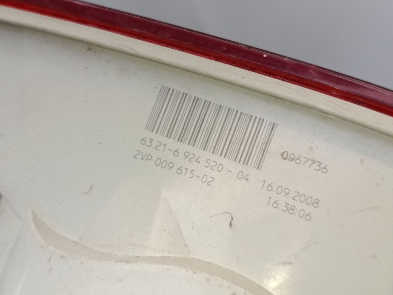 Recambio de piloto trasero derecho para bmw 1 descapotable (e88) 120 d referencia OEM IAM 6321692452004  