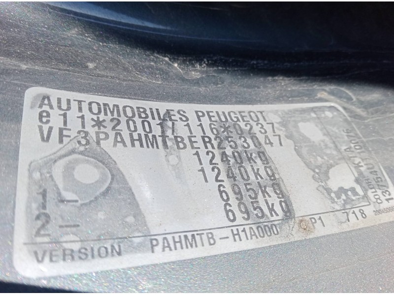 peugeot 108 del año 2014