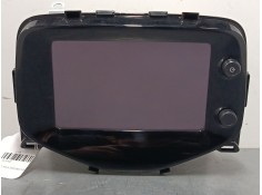Recambio de pantalla multifuncion para peugeot 108 1.2 referencia OEM IAM 861400H010  