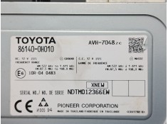 Recambio de pantalla multifuncion para peugeot 108 1.2 referencia OEM IAM 861400H010   2