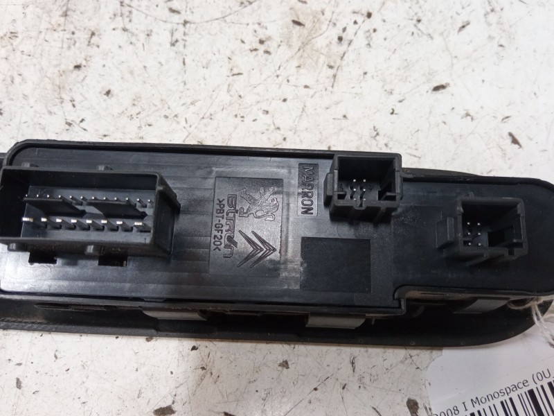 Recambio de mando elevalunas delantero izquierdo para peugeot 3008 i monospace (0u_) 1.6 vti referencia OEM IAM   