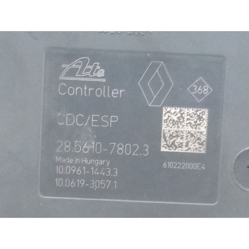 Recambio de abs para renault laguna iii (bt0/1) 1.5 dci (bt00, bt0a, bt0t, bt1j) referencia OEM IAM 476602071R--B  