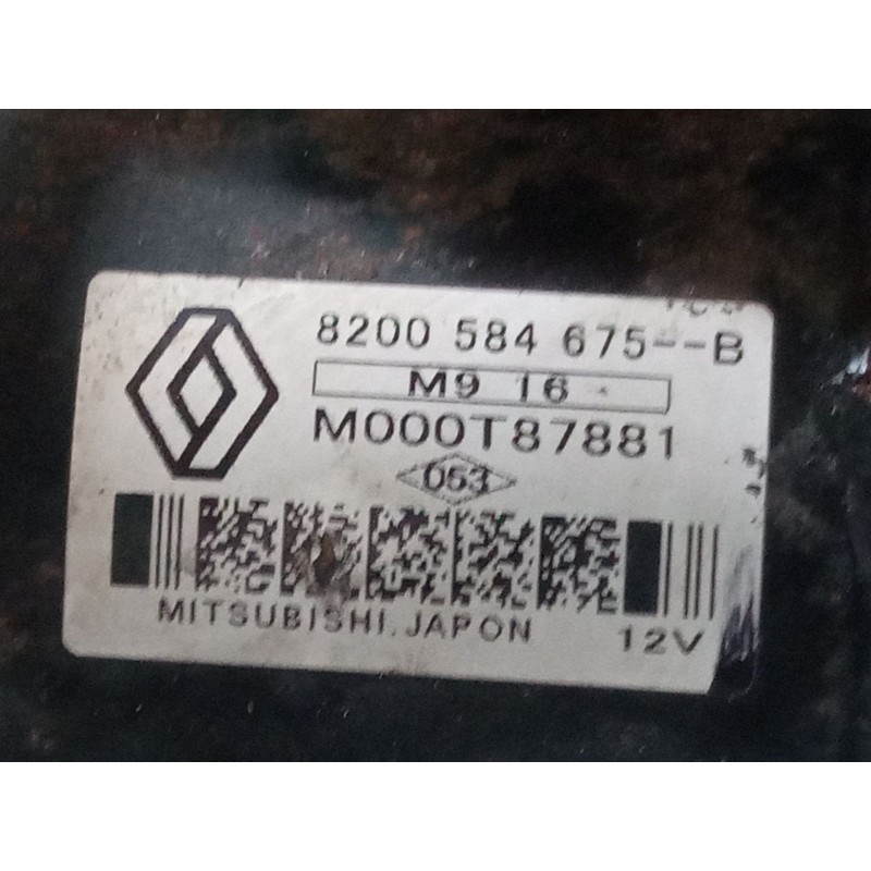 Recambio de motor arranque para renault laguna iii (bt0/1) 1.5 dci (bt00, bt0a, bt0t, bt1j) referencia OEM IAM 8200584675B  