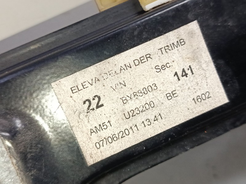 Recambio de elevalunas electrico delantero derecho para ford c-max ii (dxa/cb7, dxa/ceu) 1.0 ecoboost referencia OEM IAM AM51 U2