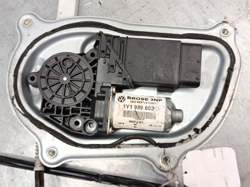 Recambio de elevalunas electrico delantero derecho para volkswagen new beetle descapotable (1y7) 2.0 referencia OEM IAM 1Y1 959 