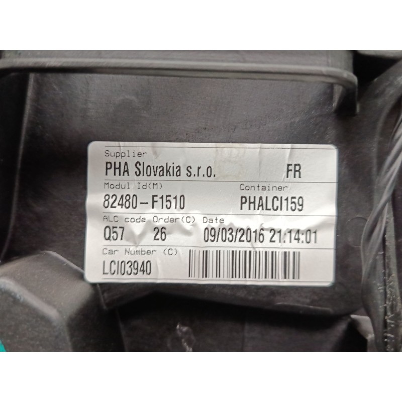 Recambio de elevalunas electrico delantero derecho para kia sportage iv (ql, qle) 1.7 crdi referencia OEM IAM 82480 F15110  