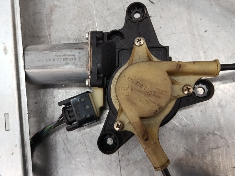 Recambio de elevalunas electrico delantero derecho para mercedes-benz vito / mixto furgoneta (w639) 109 cdi (639.601, 639.603, 6