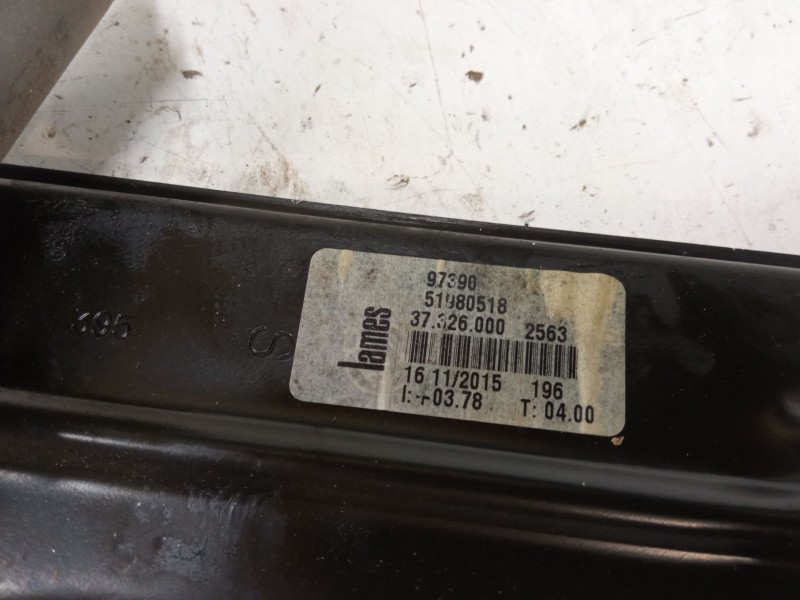 Recambio de elevalunas electrico delantero izquierdo para fiat 500l (351_, 352_) 1.4 (199lyb1b) referencia OEM IAM 51980518  