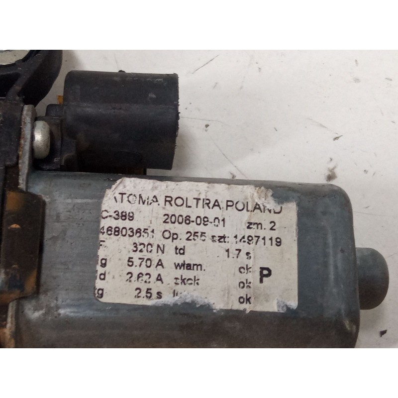 Recambio de elevalunas electrico delantero izquierdo para fiat panda / panda classic (169_) 1.2 (169.axb11, 169.axb1a) referenci