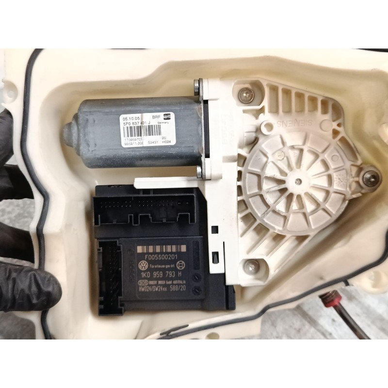 Recambio de elevalunas electrico delantero izquierdo para seat altea (5p1) 2.0 tdi referencia OEM IAM 5P0 837 401J  