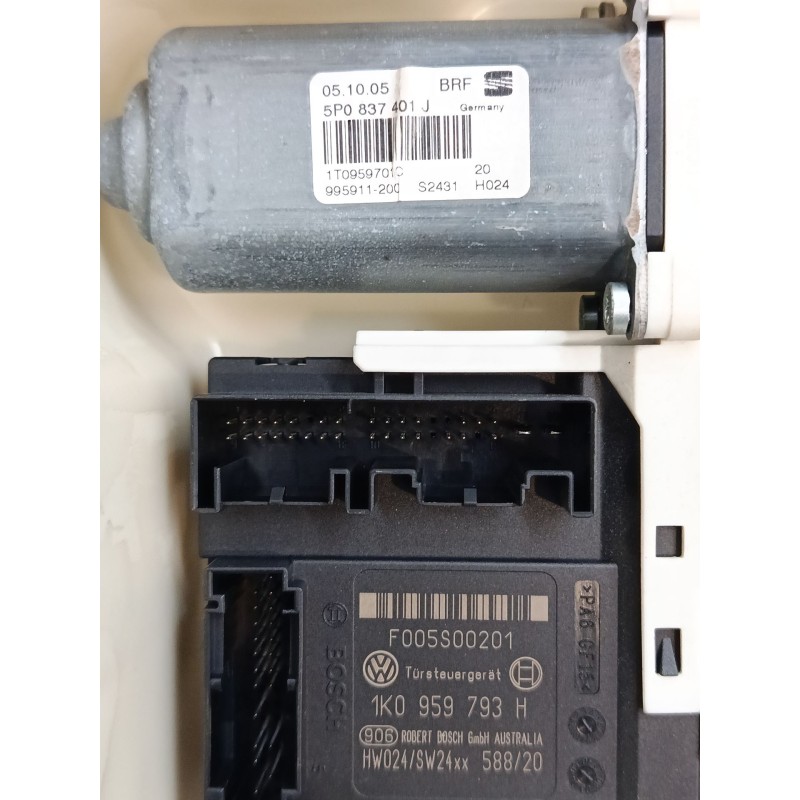 Recambio de elevalunas electrico delantero izquierdo para seat altea (5p1) 2.0 tdi referencia OEM IAM 5P0 837 401J  