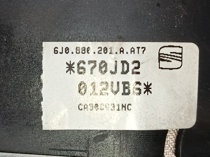 Recambio de airbag volante para seat ibiza iv sc (6j1, 6p5) 1.4 referencia OEM IAM 6J0880201A  