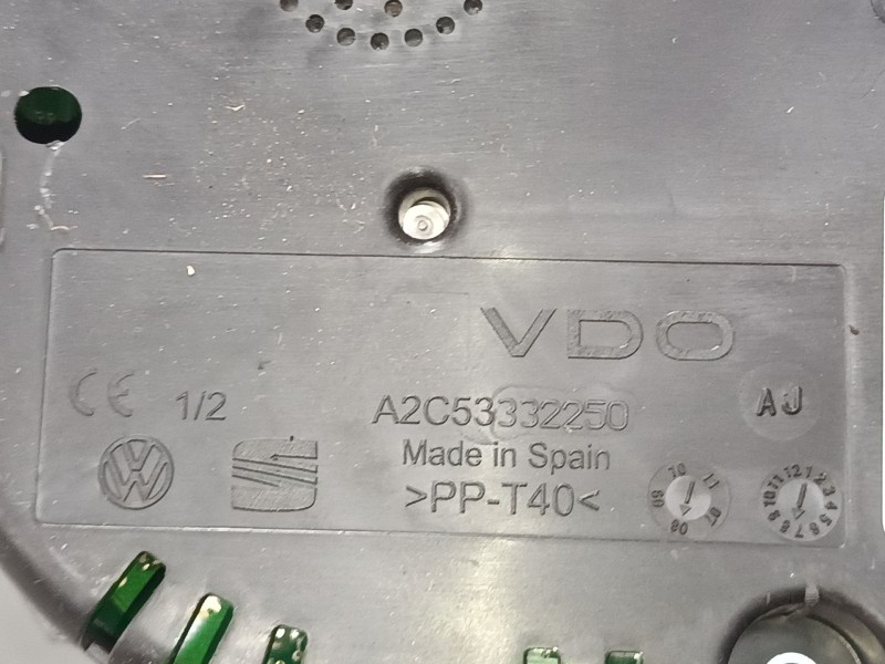 Recambio de cuadro instrumentos para seat ibiza iv sc (6j1, 6p5) 1.4 referencia OEM IAM 6J0920800K  