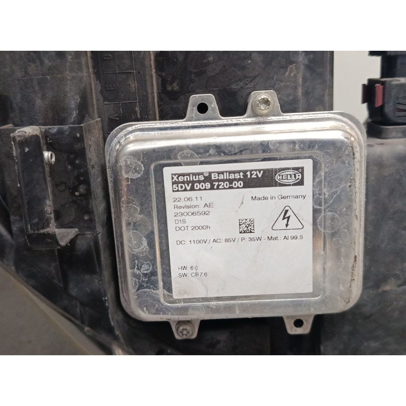 Recambio de faro izquierdo xenon para opel astra j (p10) 1.4 turbo (68) referencia OEM IAM 1ZT01001201 13253650LH 