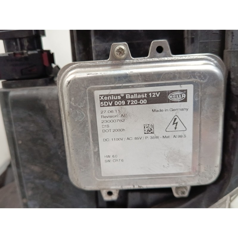 Recambio de faro derecho xenon para opel astra j (p10) 1.4 turbo (68) referencia OEM IAM 1ZT01001202 13253651RH 