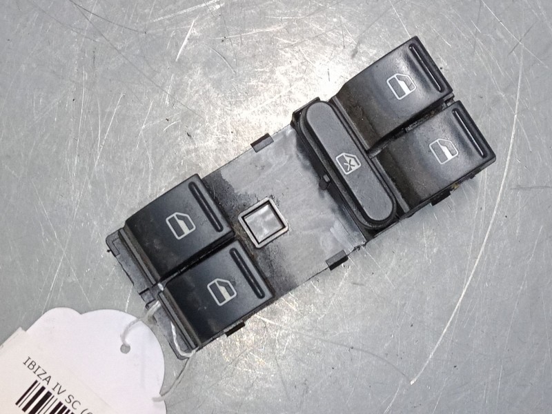 Recambio de mando elevalunas delantero izquierdo para seat ibiza iv sc (6j1, 6p5) 1.6 tdi referencia OEM IAM   
