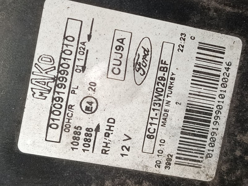 Recambio de faro derecho para ford transit furgoneta (fa_ _) 2.2 tdci referencia OEM IAM 6C1113W029BF  