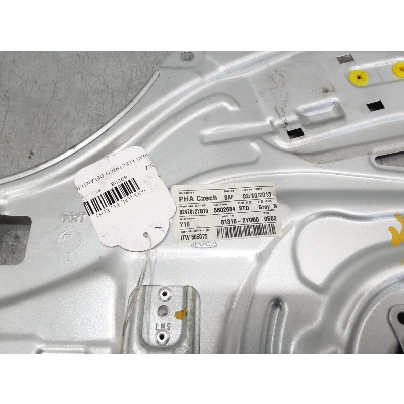 Recambio de elevalunas electrico delantero izquierdo para hyundai ix35 (lm, el, elh) 1.7 crdi referencia OEM IAM 402389D  