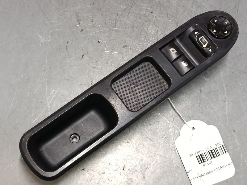 Recambio de mando elevalunas delantero izquierdo para peugeot 207/207+ (wa_, wc_) 1.6 hdi referencia OEM IAM   