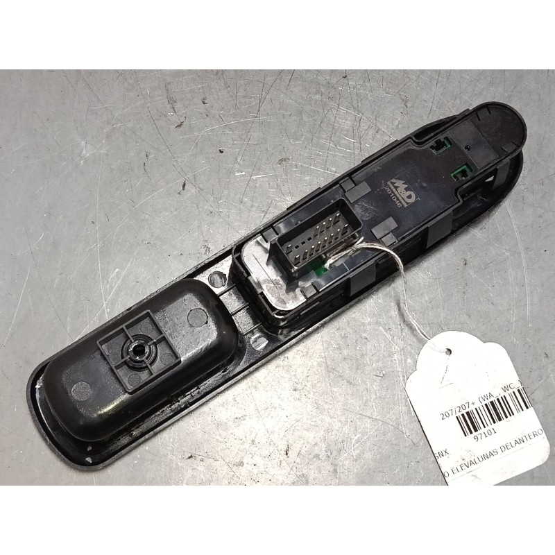 Recambio de mando elevalunas delantero izquierdo para peugeot 207/207+ (wa_, wc_) 1.6 hdi referencia OEM IAM   
