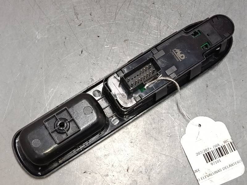 Recambio de mando elevalunas delantero izquierdo para peugeot 207/207+ (wa_, wc_) 1.6 hdi referencia OEM IAM   