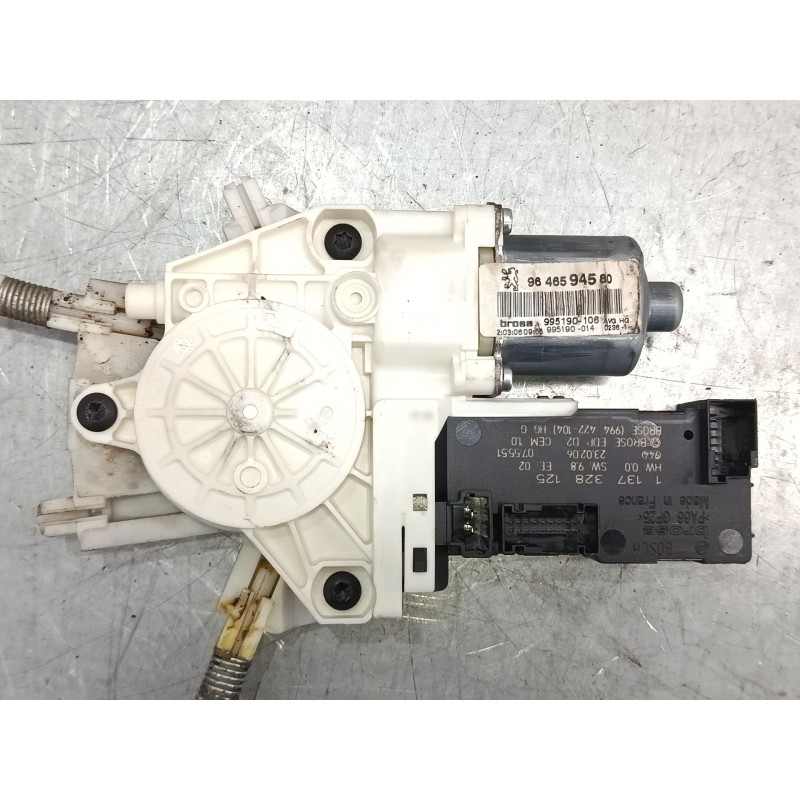 Recambio de elevalunas electrico delantero izquierdo para peugeot 407 (6d_) 1.6 hdi 110 (6d9hzc, 6d9hyc) referencia OEM IAM 9646