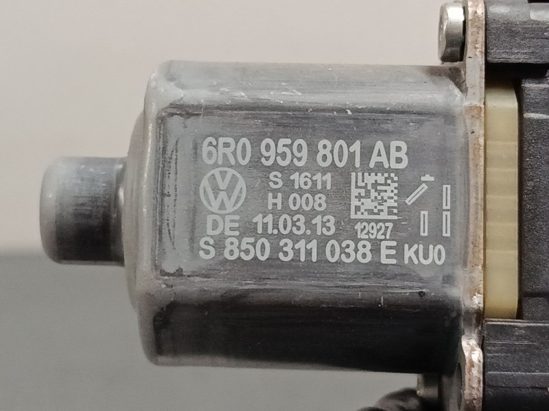 Recambio de elevalunas electrico delantero izquierdo para volkswagen polo v (6r1, 6c1) 1.2 tdi referencia OEM IAM 6R0959801AB  