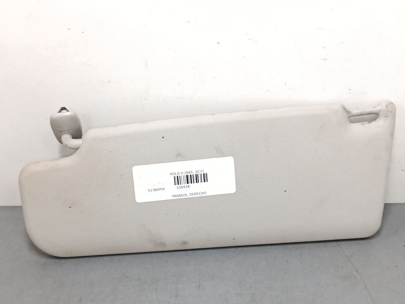 Recambio de parasol derecho para volkswagen polo v (6r1, 6c1) 1.2 tdi referencia OEM IAM   
