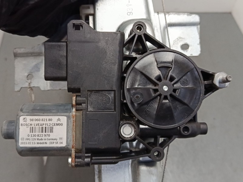 Recambio de elevalunas electrico trasero derecho para peugeot 2008 i (cu_) 1.2 thp 110 / puretech 110 referencia OEM IAM 9806082