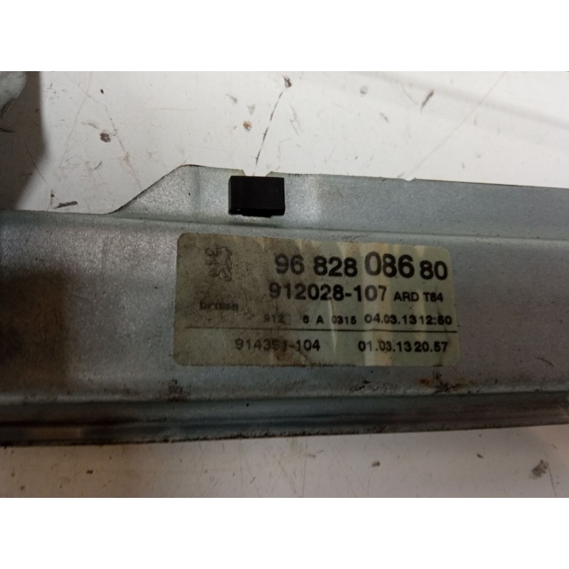 Recambio de elevalunas electrico trasero derecho para peugeot 3008 i monospace (0u_) 1.6 hdi 115 / bluehdi 115 referencia OEM IA