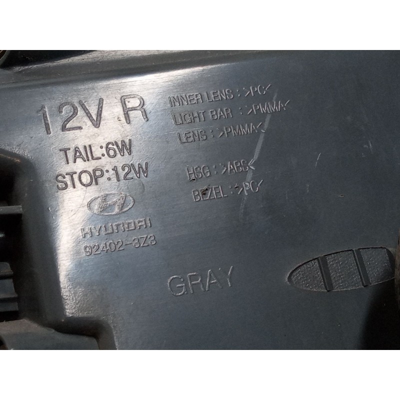 Recambio de piloto trasero derecho para hyundai i40 i (vf) 1.7 crdi referencia OEM IAM 92402-3Z3 / 924203Z600 / 924023Z500  