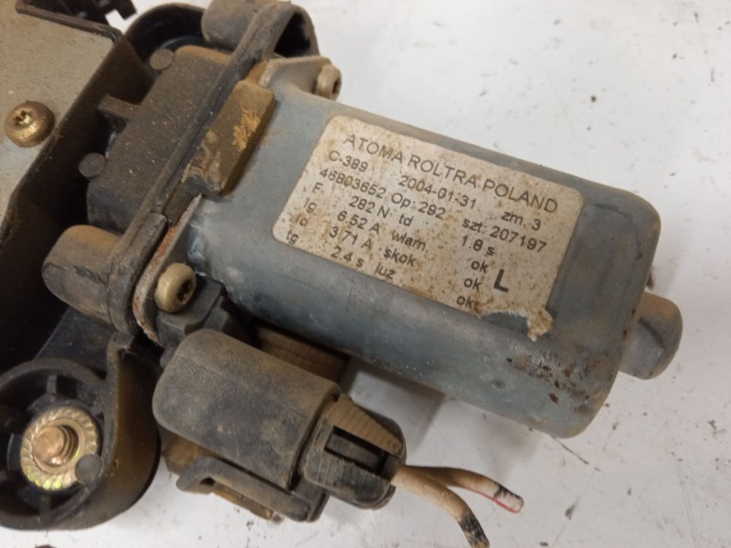 Recambio de elevalunas electrico delantero izquierdo para fiat panda / panda classic (169_) 1.2 (169.axb11, 169.axb1a) referenci