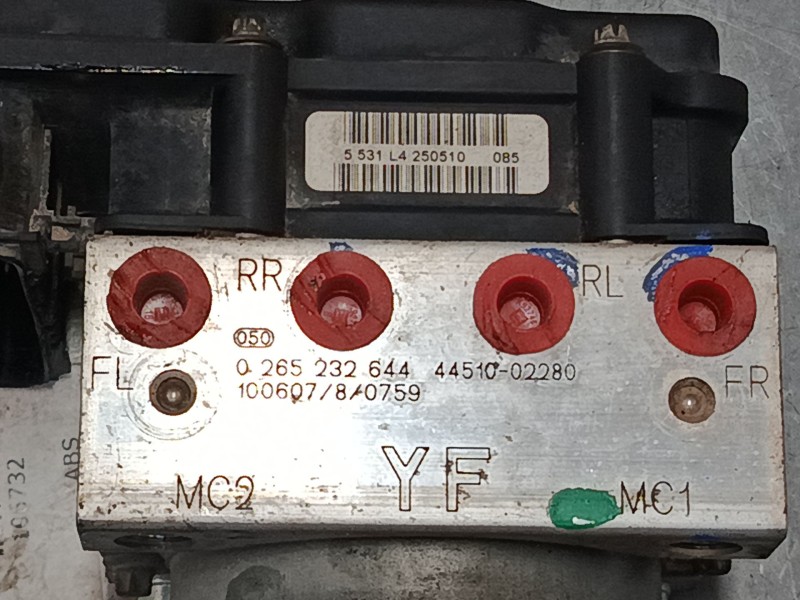 Recambio de abs para toyota auris (_e15_) 1.33 dual-vvti (nre150_) referencia OEM IAM 4451002280 0265232644 0265800986