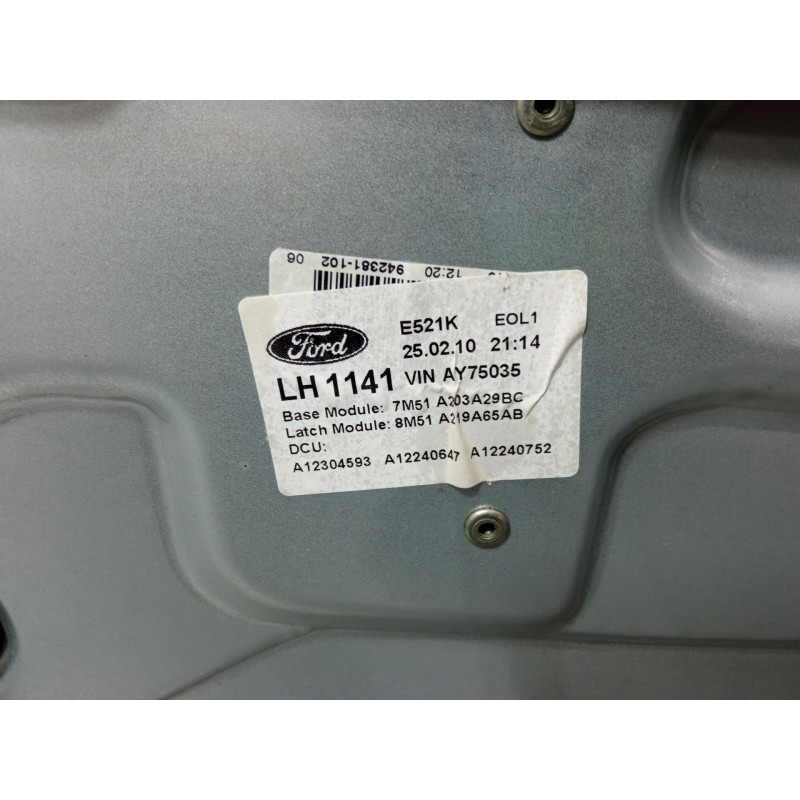 Recambio de elevalunas electrico delantero izquierdo para ford focus ii turnier (da_, ffs, ds) 1.6 referencia OEM IAM A12304593 