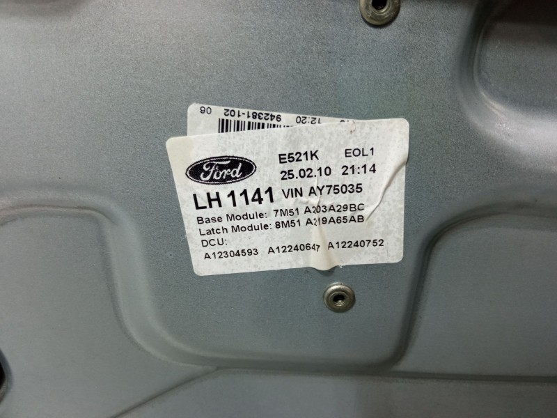 Recambio de elevalunas electrico delantero izquierdo para ford focus ii turnier (da_, ffs, ds) 1.6 referencia OEM IAM A12304593 
