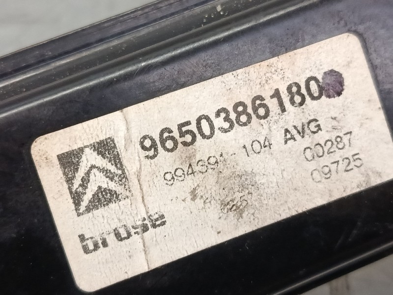 Recambio de elevalunas electrico delantero izquierdo para citroën c6 (td_) 2.7 hdi referencia OEM IAM 9650386180  