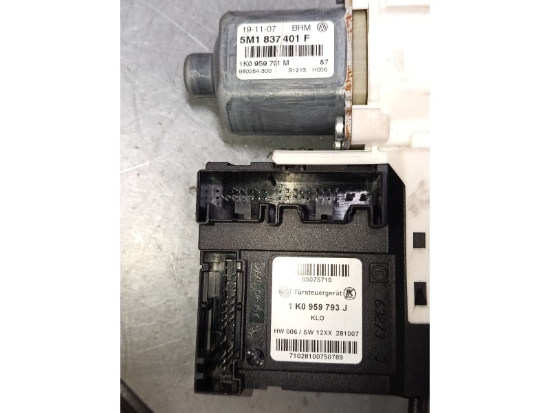 Recambio de elevalunas electrico delantero izquierdo para volkswagen golf plus v (5m1, 521) 1.9 tdi referencia OEM IAM 5M1837401