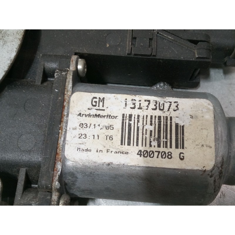 Recambio de elevalunas electrico izquierdo 3p para opel corsa c (x01) 1.3 cdti (f08, f68) referencia OEM IAM GM13173073  