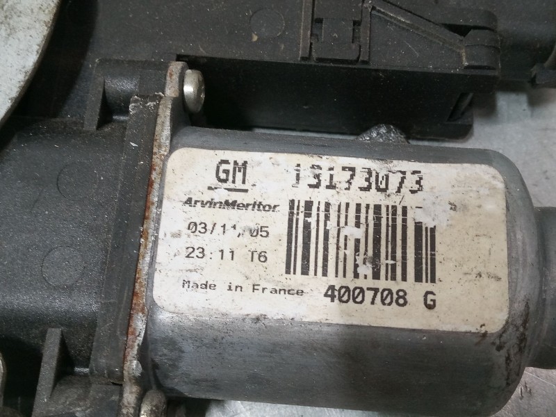 Recambio de elevalunas electrico izquierdo 3p para opel corsa c (x01) 1.3 cdti (f08, f68) referencia OEM IAM GM13173073  