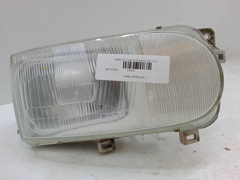 Recambio de faro derecho para nissan vanette cargo furgoneta (hc 23) 2.3 d referencia OEM IAM   