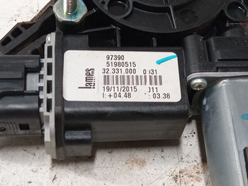 Recambio de elevalunas electrico trasero derecho para fiat 500l (351_, 352_) 1.4 (199lyb1b) referencia OEM IAM 5000884  