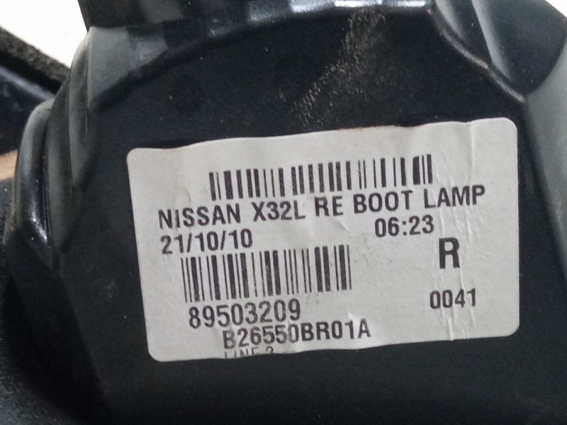 Recambio de piloto trasero porton derecho para nissan qashqai i (j10, nj10) 1.5 dci referencia OEM IAM 89503209  