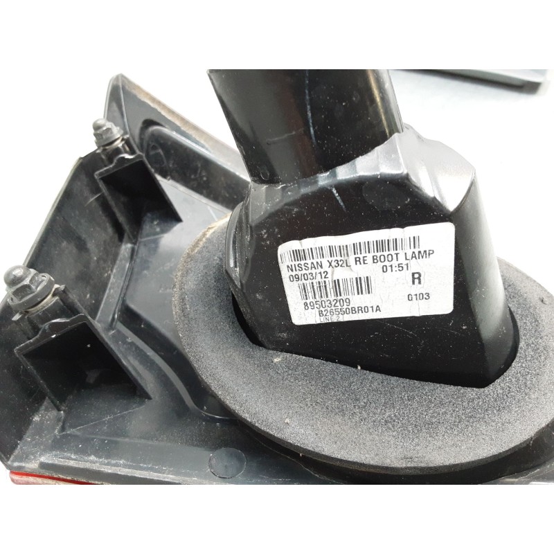 Recambio de piloto trasero porton derecho para nissan qashqai i (j10, nj10) 1.5 dci referencia OEM IAM 89503209  
