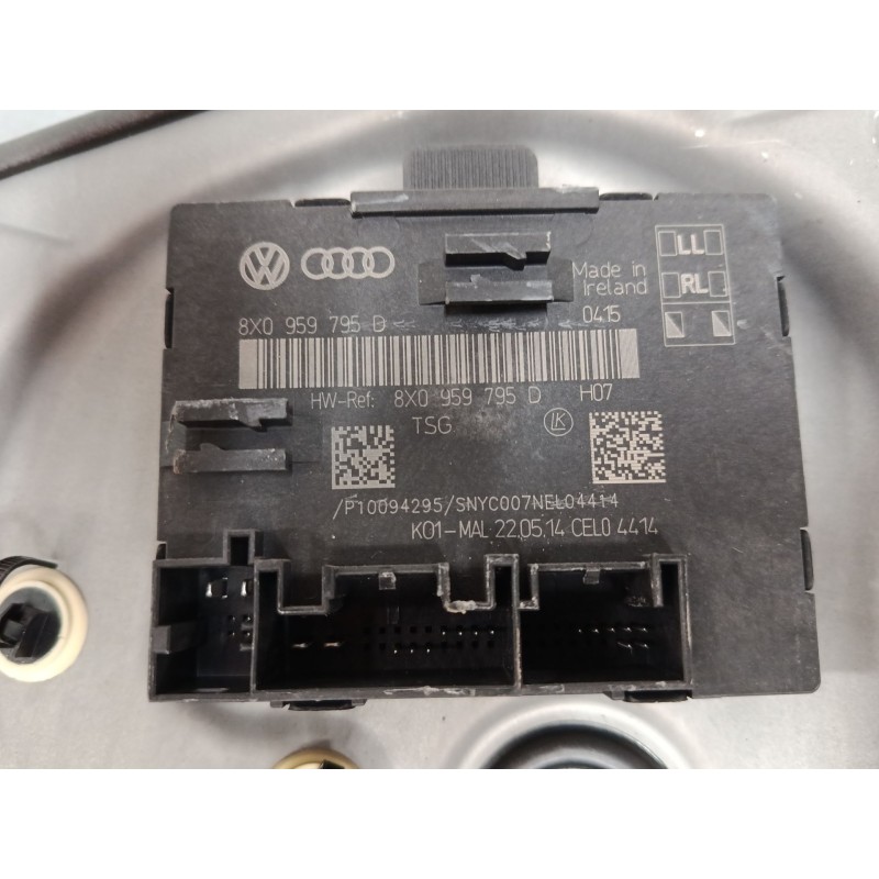 Recambio de elevalunas electrico trasero derecho para skoda superb ii (3t4) 2.0 tdi 16v referencia OEM IAM 8X0 959 795 D  