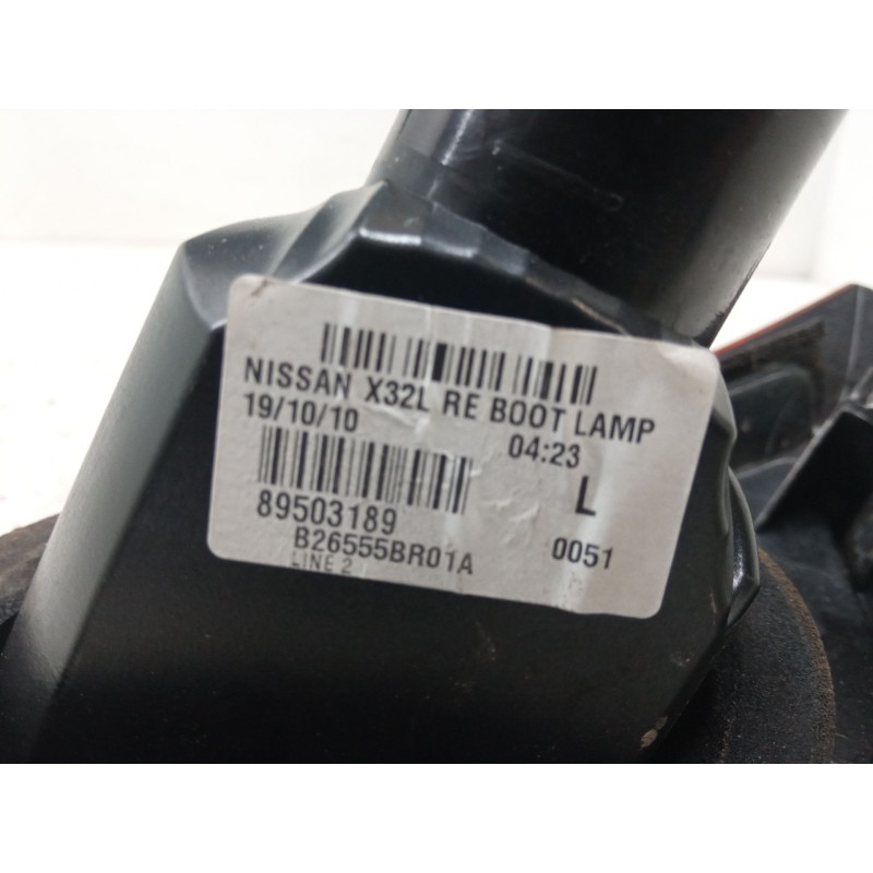 Recambio de piloto trasero porton izquierdo para nissan qashqai i (j10, nj10) 1.5 dci referencia OEM IAM 89503189  