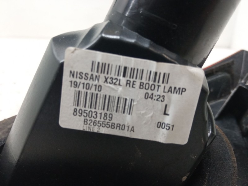 Recambio de piloto trasero porton izquierdo para nissan qashqai i (j10, nj10) 1.5 dci referencia OEM IAM 89503189  