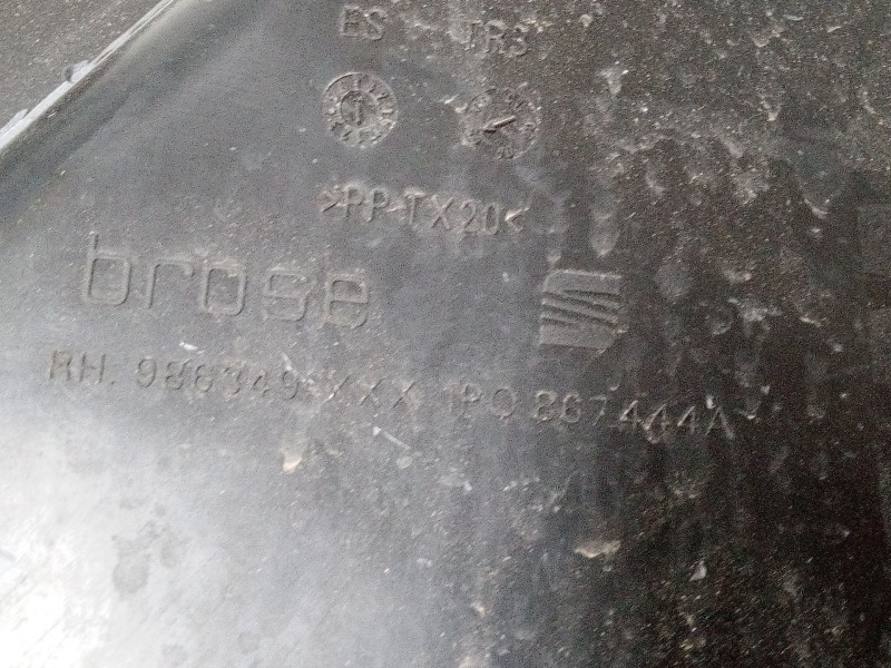 Recambio de elevalunas electrico trasero derecho para seat leon (1p1) 1.9 tdi referencia OEM IAM 983600-202  